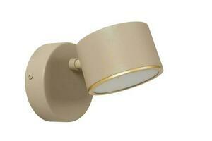 Aplică Lucide GIAN taupe metal LED 9W 200lm variator tactil 17 cm 44217/08/41 small 1