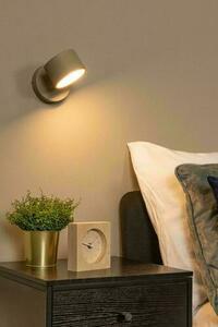 Aplică Lucide GIAN taupe metal LED 9W 200lm variator tactil 17 cm 44217/08/41 small 3