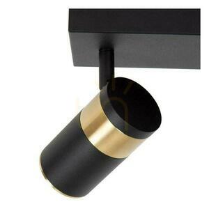 Plafonieră Lucide GORIK negru auriu 3xGU10 LED CCT 53909/03/30 small 3