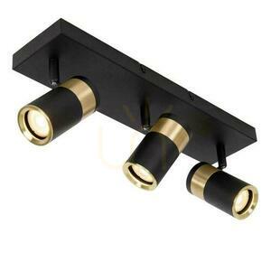 Plafonieră Lucide GORIK negru auriu 3xGU10 LED CCT 53909/03/30 small 4