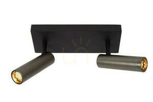 Plafon Lucide GRADO gri aluminiu 2xMR11 LED 22974/02/15 small 0