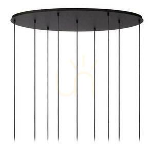 Lampă suspendată Lucide JOANET 45494/19/96 alamă, sticlă fumurie, modernă, 6xE27 3xGU10 small 4