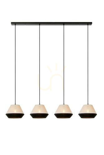 Verifica Lampă suspendată Lucide KALA 4xE14 maro in ă 25 cm 06424/04/73