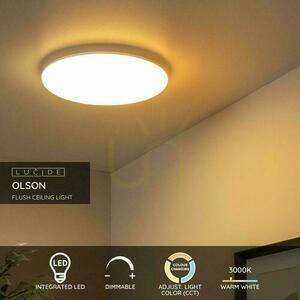 Plafonieră LED Lucide Olson alb 35 cm dimabilă 36W 79190/36/61 small 2