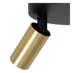 Plafon Lucide RITMO 3xMR11 auriu-negru din aluminiu 18 cm 09942/13/02 small 3