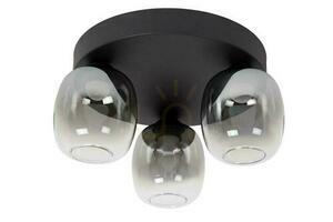 Plafonieră Lucide Tamino LED 3x5,6W negru 36 cm 74119/15/30 small 1