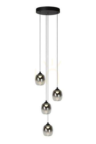 Verifica Pendul Lucide TAMINO negru LED 4x5.2W 36 cm 74419/20/30