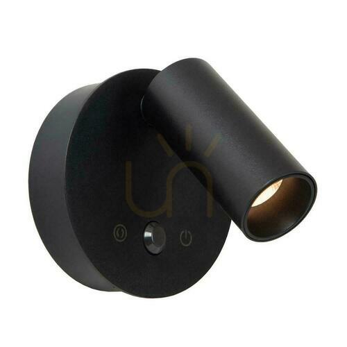 Verifica Lumini de perete Lucide TONI negru LED 2W 29934/02/30