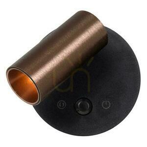 Aplica de perete Lucide TONI LED maro aluminiu 29934/02/96 small 3