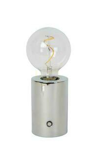 Lampă de masă Lucide VIVO argintie metal, LED dimabilă 22,5 cm 52502/01/11 small 1