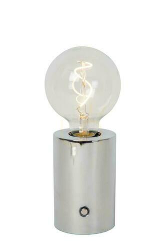 Verifica Lampă de masă Lucide VIVO argintie metal, LED dimabilă 22,5 cm 52502/01/11