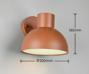 Lampă de perete pentru exterior Trio ELBE 262360140 small 5