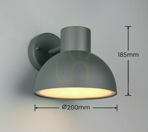 Lampă de perete pentru exterior Trio ELBE 262360142 small 5