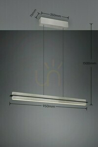 Lampă cu pandantiv Trio EMERSON 346710107 small 5