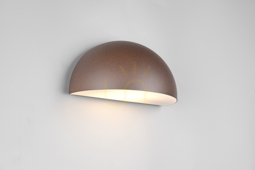 Verifica Lampă de perete pentru exterior Trio MAAS ruginie 262460124