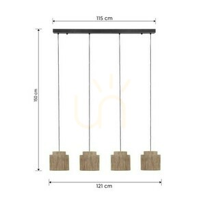 Lampă cu pandantiv Trio SMILLA 366800436 small 4