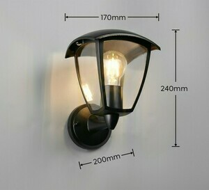 Lampă de perete pentru exterior Trio VENTA 263260232 small 4