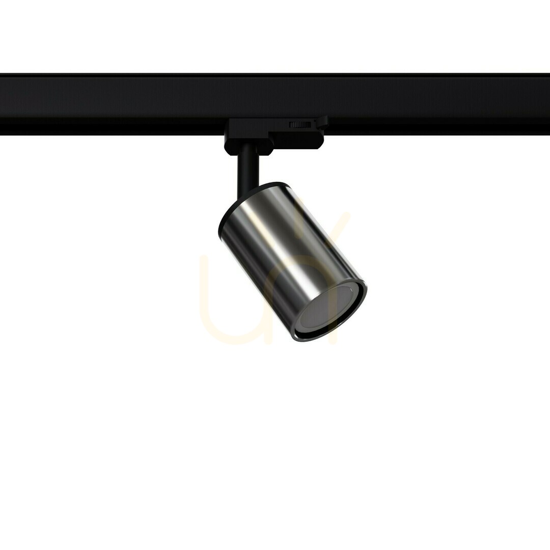 Lampă de perete Winx Black/Chrome Gu10 4000 K 7 Watt 530lm
