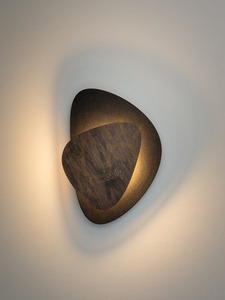 Aplice Sigma PEDRA LED negru din plywood 36 cm, SKU 40869 small 1