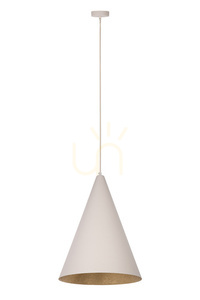 Lampă suspendată Sigma VESUVIO 35 cm bej auriu E27 41066 small 0
