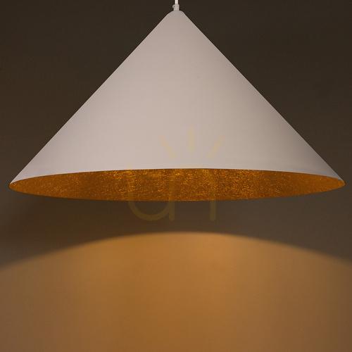 Verifica Lampă suspendată Sigma VESUVIO 1xE27 bej aurie 70 cm 41067
