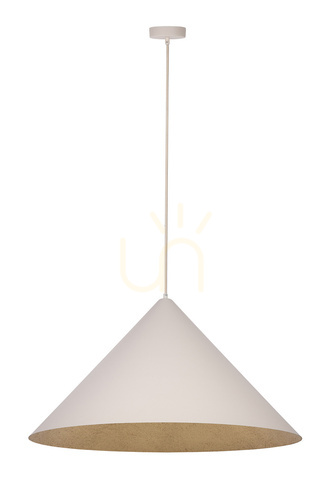 Verifica Lampă suspendată Sigma VESUVIO 1xE27 bej aurie 70 cm 41067