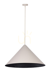 Lampă suspendată Sigma VESUVIO 3xE27 bej negru 70 cm 41073 small 2