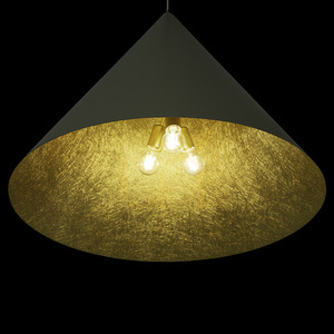Lampă suspendată Sigma VESUVIO 3xE27 bej negru 70 cm 41073 small 0