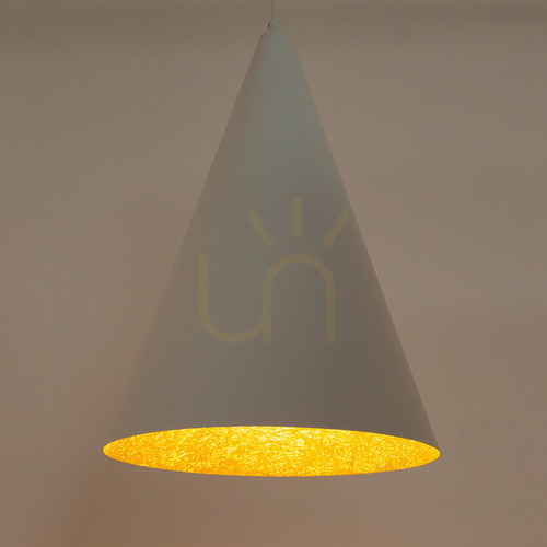 Verifica Lampă suspendată Sigma VESUVIO 1xE27 alb-auriu 35 cm 41026