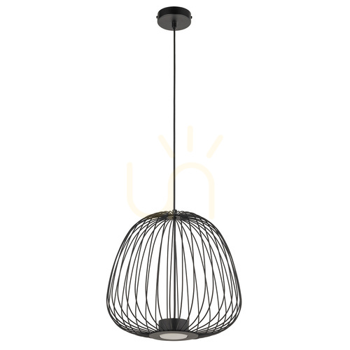 Verifica Lampă suspendată Sigma BELL PLUS 1xGX53 neagră 33 cm 40878