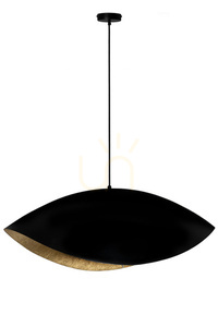 Lampă suspendată Sigma SONA 1xE27 negru auriu 30 cm 41097 small 0