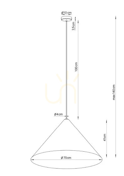 Vedere Lampă suspendată Sigma VESUVIO 1xE27 gri 70 cm SKU 41052 Lampă suspendată Sigma VESUVIO 1xE27 gri 70 cm SKU 41052