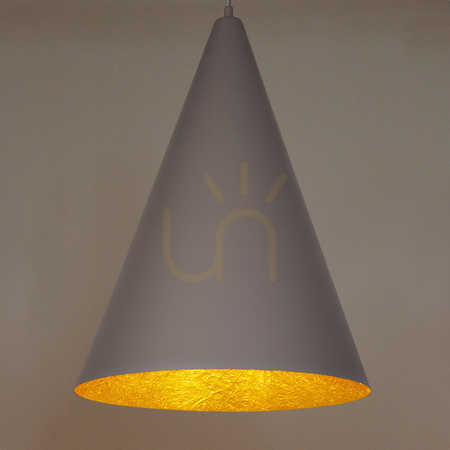 Verifica Lampă suspendată Sigma VESUVIO taupe auriu E27 35 cm 41056