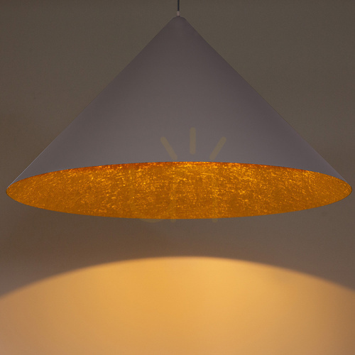 Verifica Lampă suspendată Sigma VESUVIO 3xE27 taupe auriu, 70 cm, SKU 41058