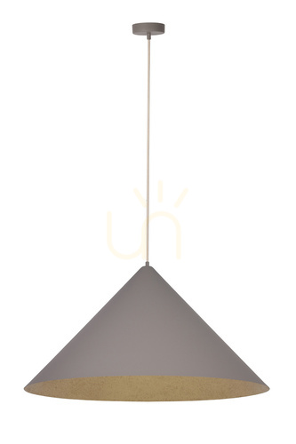 Verifica Lampă suspendată Sigma VESUVIO 3xE27 taupe auriu, 70 cm, SKU 41058