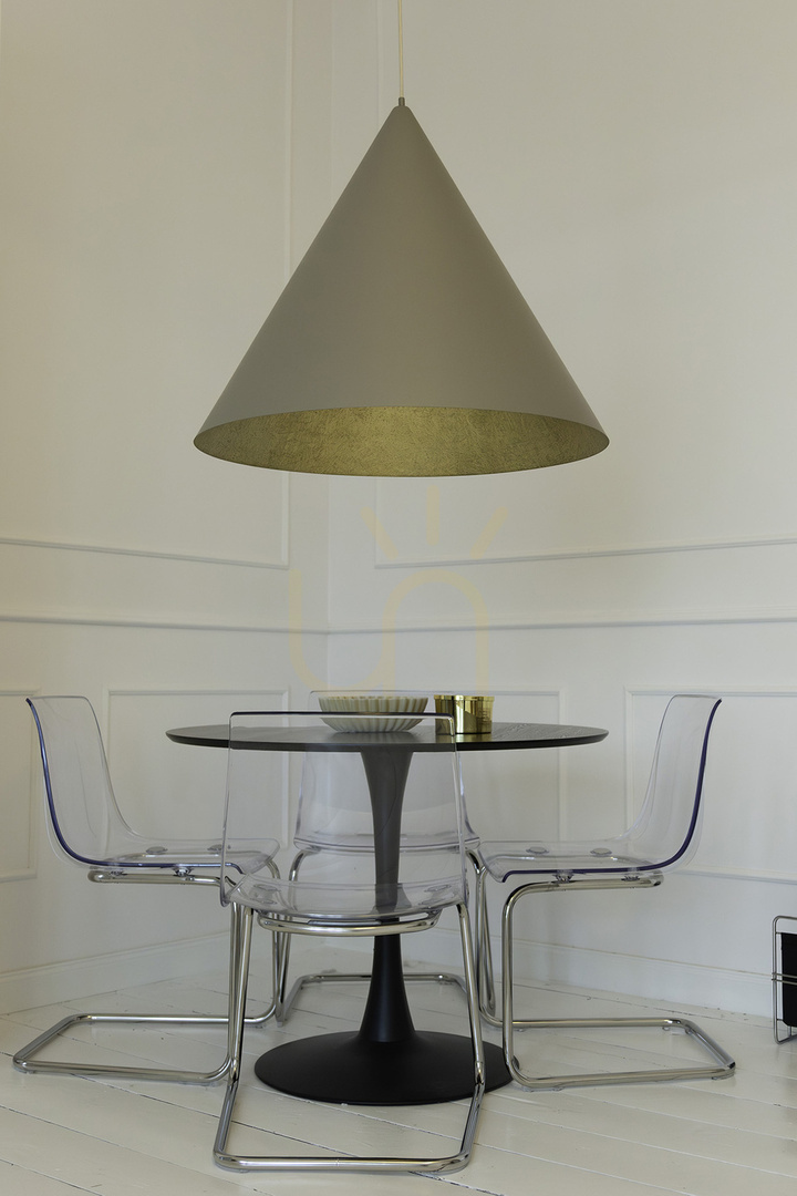 previzualizare Lampă suspendată Sigma VESUVIO taupe auriu 1xE27 77 cm SKU 41059 Lampă suspendată Sigma VESUVIO taupe auriu 1xE27 77 cm SKU 41059