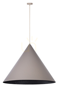 Lampă suspendată Sigma VESUVIO 3xE27 negru/taupe 77 cm 41065 small 0