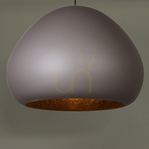 Lampă suspendată Sigma LAVA 1xE27 negru taupe 52 cm SKU 41081 small 1