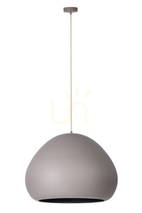 Lampă suspendată Sigma LAVA 1xE27 negru taupe 52 cm SKU 41081 small 0