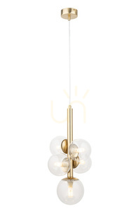 Lampă suspendată Sigma PERLA LUX 5xG9 auriu 40857 small 0