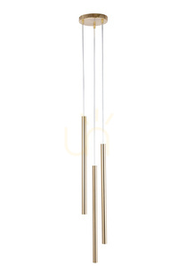 Lampă suspendată Sigma SOPEL LUX 3xG9 aur periat 40958 small 0