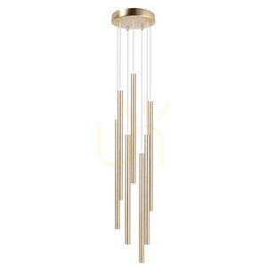 Lampă suspendată Sigma SOPEL LUX 5xG9 aur periat 40966 small 0