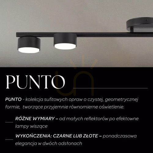 Verifica Plafonieră Sigma PUNTO 5xGX53 negru 40820