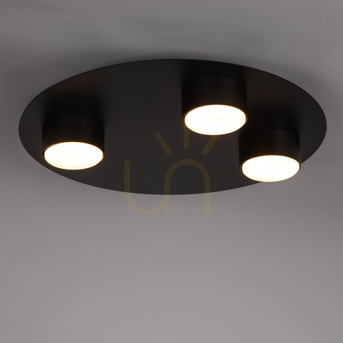 Verifica Plafonieră Sigma STAR 3xGX53 negru 40 cm 40910