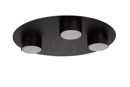 Verifica Plafonieră Sigma STAR 3xGX53 negru 40 cm 40910