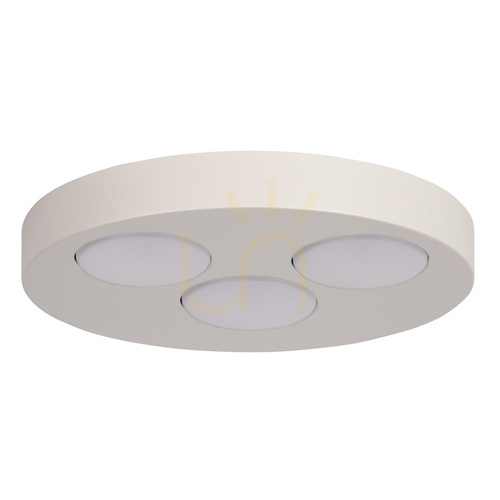 Verifica Plafonieră Sigma BROS 3xGX53 gri RAL 7044 26 cm oțel 40838