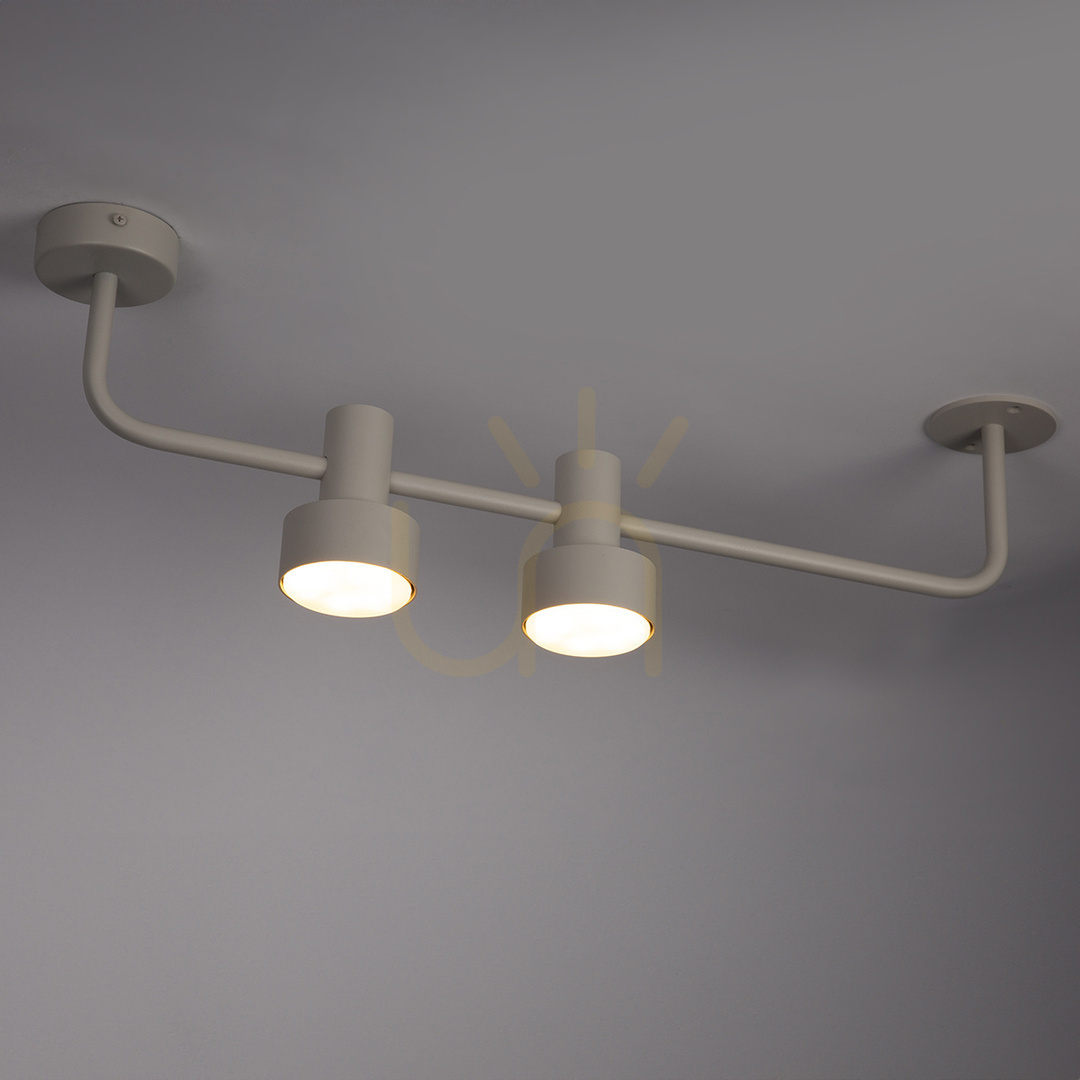 Vedere Plafonieră Sigma MONA 2xGX53 gri 80 cm SKU 40905 Plafonieră Sigma MONA 2xGX53 gri 80 cm SKU 40905