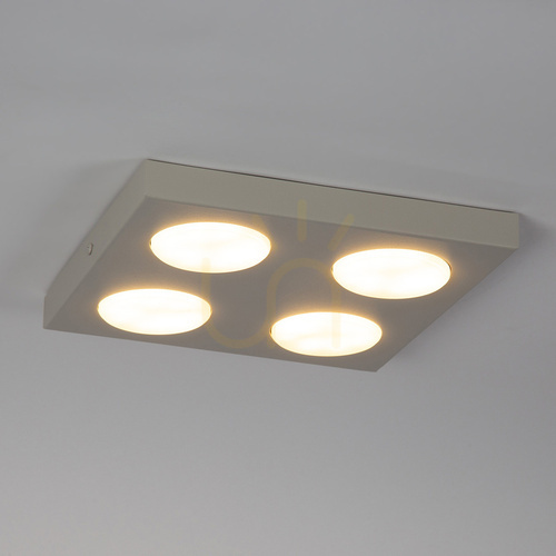 Verifica Plafonieră Sigma HERO 4xGX53 gri 24 cm 40995