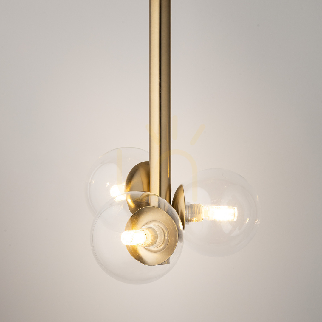 Vedere Plafonieră Sigma PERLA LUX 3xG9 auriu satin cod 40852 Plafonieră Sigma PERLA LUX 3xG9 auriu satin cod 40852