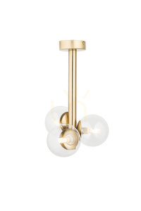 Plafonieră Sigma PERLA LUX 3xG9 auriu satin cod 40852 0 Plafonieră Sigma PERLA LUX 3xG9 auriu satin cod 40852 small 0